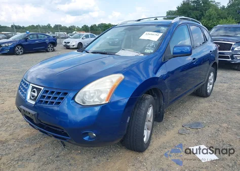 2008 Nissan Rogue Sl from USA, damaged, VIN JN8AS58V68W134083